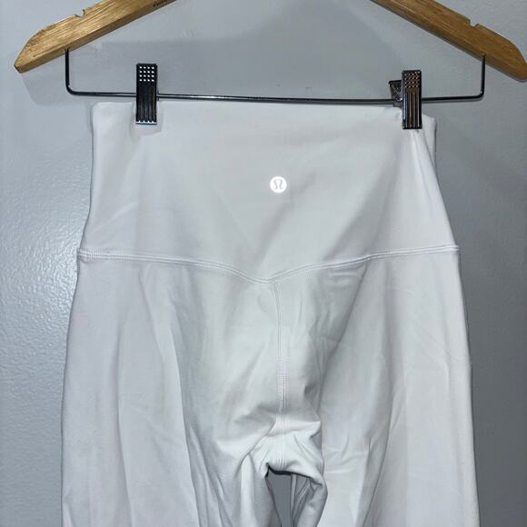 Lululemon Align White Leggings Size 6 - Picture 5 of 14